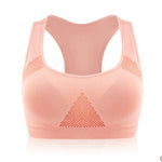 [5Colour/3size] Professional Absorb Sweat Top Athletic Running Sports Bra , Gym Fitness Women Seamless Padded Vest Tanks  M L XL