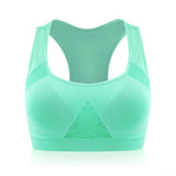 [5Colour/3size] Professional Absorb Sweat Top Athletic Running Sports Bra , Gym Fitness Women Seamless Padded Vest Tanks  M L XL