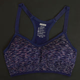 Women Fitness Yoga Sports Bra For Running Gym Adjustable Spaghetti Straps Padded Top Seamless Top Athletic Vest S M L