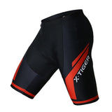 X-Tiger Coolmax 5D Padded Cycling Shorts Shockproof MTB Bicycle Shorts Road Bike Shorts Ropa Ciclismo Tights For Man Women