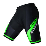 X-Tiger Coolmax 5D Padded Cycling Shorts Shockproof MTB Bicycle Shorts Road Bike Shorts Ropa Ciclismo Tights For Man Women