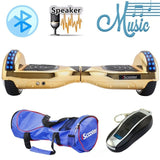 iScooter Electric Skateboard Hoverboard Self Balancing Scooter two 6.5 inch Wheel with Led Bluetooth Speaker 6.5''  hover board
