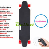 Ship from USA Europe Four Wheel boost Electric Skateboard Wireless Remote controller Scooter Plate Board hoverboard unicycle