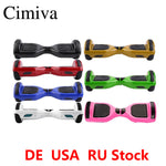 Cimiva 6.5 inch Electric Self Balancing Scooter Two Wheels Gyroscopic Hoverboard Smart Skateboard Free Shipping