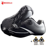 Boodun Breathable Pro Self-Locking Cycling Shoes Road Bike Bicycle Shoes Ultralight Athletic Racing Sneakers Zapatos Ciclismo