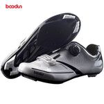 BOODUN New Men Professional Road Bike Shoes Anti-slip Self-locking Cycling Shoes Sports Racing Shoes Sapatos de ciclismo