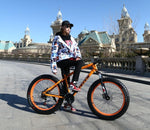 KUBEEN new arrival 7/21/24/27 speeds Disc brakes Fat bike 26 inch 26x4.0" Fat Tire Snow Bicycle  Oil spring fork