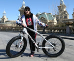 KUBEEN new arrival 7/21/24/27 speeds Disc brakes Fat bike 26 inch 26x4.0" Fat Tire Snow Bicycle  Oil spring fork