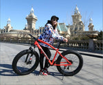 KUBEEN new arrival 7/21/24/27 speeds Disc brakes Fat bike 26 inch 26x4.0" Fat Tire Snow Bicycle  Oil spring fork