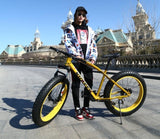 KUBEEN new arrival 7/21/24/27 speeds Disc brakes Fat bike 26 inch 26x4.0" Fat Tire Snow Bicycle  Oil spring fork