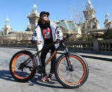 KUBEEN new arrival 7/21/24/27 speeds Disc brakes Fat bike 26 inch 26x4.0" Fat Tire Snow Bicycle  Oil spring fork
