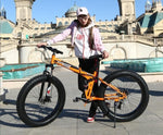 KUBEEN new arrival 7/21/24/27 speeds Disc brakes Fat bike 26 inch 26x4.0" Fat Tire Snow Bicycle  Oil spring fork