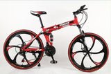 KUBEEN mountain bike 26-inch steel 21-speed bicycles dual disc brakes variable speed road bikes racing bicycle