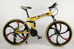 KUBEEN mountain bike 26-inch steel 21-speed bicycles dual disc brakes variable speed road bikes racing bicycle
