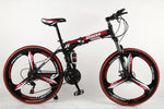 KUBEEN mountain bike 26-inch steel 21-speed bicycles dual disc brakes variable speed road bikes racing bicycle