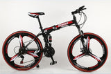 KUBEEN mountain bike 26-inch steel 21-speed bicycles dual disc brakes variable speed road bikes racing bicycle