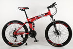 KUBEEN mountain bike 26-inch steel 21-speed bicycles dual disc brakes variable speed road bikes racing bicycle