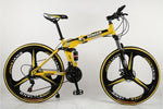KUBEEN mountain bike 26-inch steel 21-speed bicycles dual disc brakes variable speed road bikes racing bicycle