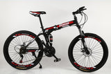 KUBEEN mountain bike 26-inch steel 21-speed bicycles dual disc brakes variable speed road bikes racing bicycle