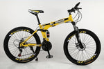 KUBEEN mountain bike 26-inch steel 21-speed bicycles dual disc brakes variable speed road bikes racing bicycle