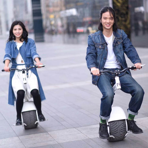Skateboard Smart One Wheel Hoverboard E-scooter Self Balance FAT TIRE Electric Kick Scooter WITH SEAT