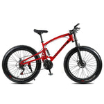 Love Freedom 7/21/24/27 Speed Mountain Bike 26 * 4.0 Fat Tire Bikes Shock Absorbers Bicycle Free Delivery Snow Bike