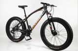 KUBEEN new arrival 7/21/24/27 speeds Disc brakes Fat bike 26 inch 26x4.0" Fat Tire Snow Bicycle  Oil spring fork