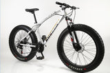 KUBEEN new arrival 7/21/24/27 speeds Disc brakes Fat bike 26 inch 26x4.0" Fat Tire Snow Bicycle  Oil spring fork