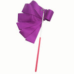 2M/4M Colorful  Gym Ribbons Dance Ribbon Rhythmic Art Gymnastic Ballet Streamer Twirling Rod Stick For Gym Training Professional