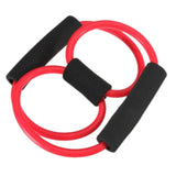 Newly Control Weight Expansion Rubber Tubing Pull on Rope Fitness Elastic Band Yoga Tubo 8 Tipo