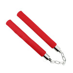 NEW Martial Arts Nunchucks Weapon Foam Metal Chain Safe Sponge Nunchucks XR-Hot