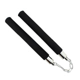 NEW Martial Arts Nunchucks Weapon Foam Metal Chain Safe Sponge Nunchucks XR-Hot