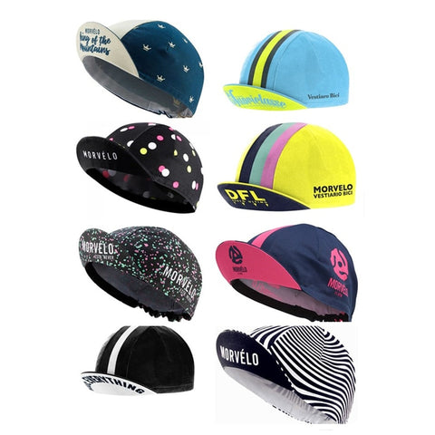 2018 Morvelo Polyester Cycling Cap Bike Hat Ciclismo Bicicleta Pirate Headband Cycling Cap Bicycle Helmet Wear Cycling Hats