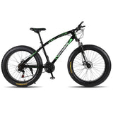 Love Freedom 7/21/24/27 Speed Mountain Bike 26 * 4.0 Fat Tire Bikes Shock Absorbers Bicycle Free Delivery Snow Bike
