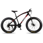 Love Freedom 7/21/24/27 Speed Mountain Bike 26 * 4.0 Fat Tire Bikes Shock Absorbers Bicycle Free Delivery Snow Bike