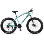Love Freedom 7/21/24/27 Speed Mountain Bike 26 * 4.0 Fat Tire Bikes Shock Absorbers Bicycle Free Delivery Snow Bike