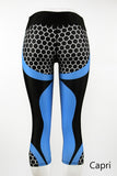 LI-FI Yoga Pants Honeycomb Carbon Leggings Women Fitness Wear Workout Sports Running Leggings Push Up Gym Elastic Slim Pants