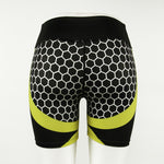 LI-FI Yoga Pants Honeycomb Carbon Leggings Women Fitness Wear Workout Sports Running Leggings Push Up Gym Elastic Slim Pants