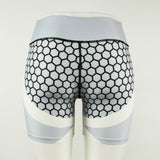 LI-FI Yoga Pants Honeycomb Carbon Leggings Women Fitness Wear Workout Sports Running Leggings Push Up Gym Elastic Slim Pants