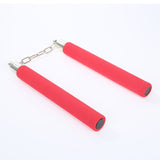 Dropship 1pc Red/Blue/Black/Green Hot Martial Art Foam Padded Safe Fitness Nunchakus for Children KungFu Beginners Training Tool