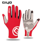 GIYO winter cycling gloves long finger gel touch screen S M L XL XXL road bike bicycle gloves men women riding full fingers MTB