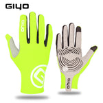 GIYO winter cycling gloves long finger gel touch screen S M L XL XXL road bike bicycle gloves men women riding full fingers MTB
