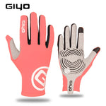 GIYO winter cycling gloves long finger gel touch screen S M L XL XXL road bike bicycle gloves men women riding full fingers MTB