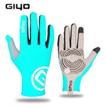 GIYO winter cycling gloves long finger gel touch screen S M L XL XXL road bike bicycle gloves men women riding full fingers MTB