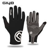 GIYO winter cycling gloves long finger gel touch screen S M L XL XXL road bike bicycle gloves men women riding full fingers MTB
