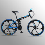 Mountain Bike 21 speed 26"inch Folding bike road bike Double disc brakes folding mountain bikes student bicycle bicicleta