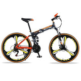 Mountain Bike 21 speed 26"inch Folding bike road bike Double disc brakes folding mountain bikes student bicycle bicicleta
