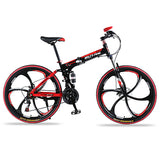 Mountain Bike 21 speed 26"inch Folding bike road bike Double disc brakes folding mountain bikes student bicycle bicicleta