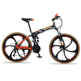 Mountain Bike 21 speed 26"inch Folding bike road bike Double disc brakes folding mountain bikes student bicycle bicicleta