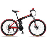 Mountain Bike 21 speed 26"inch Folding bike road bike Double disc brakes folding mountain bikes student bicycle bicicleta